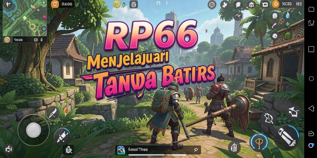 Tampilan gameplay menarik dari RP66 dalam dunia Open World.