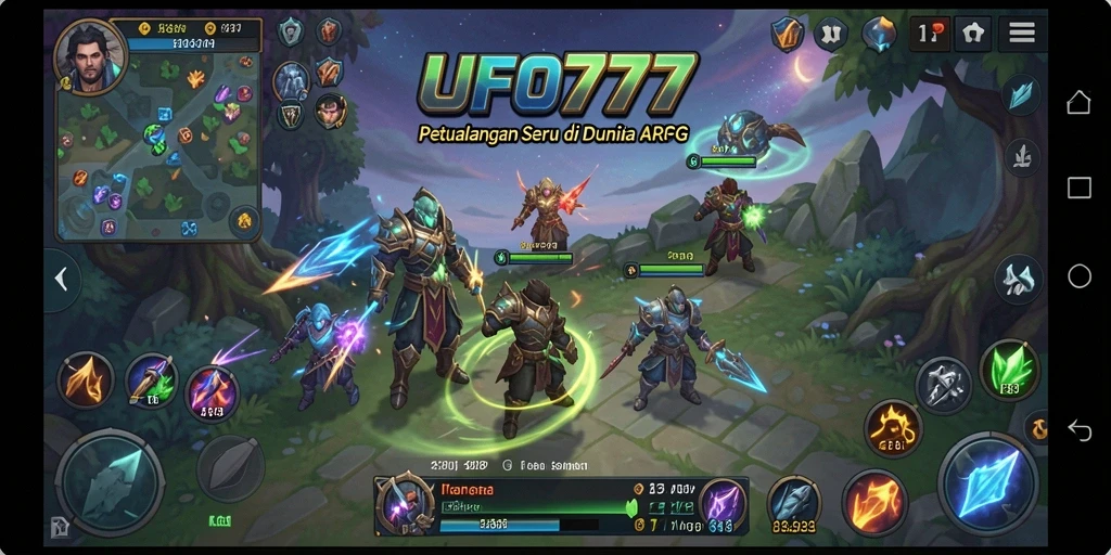 Tangkapan layar menampilkan pertarungan intens dalam game ARPG yang mendebarkan.